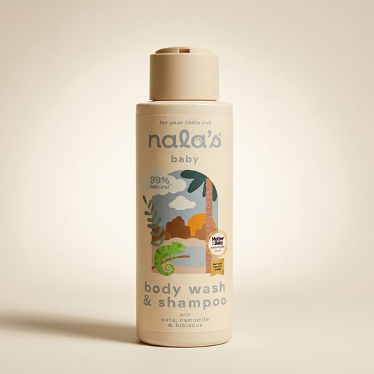 Nala's Baby Original Body Wash & Shampoo 400ml - Hero (Front-Facing)