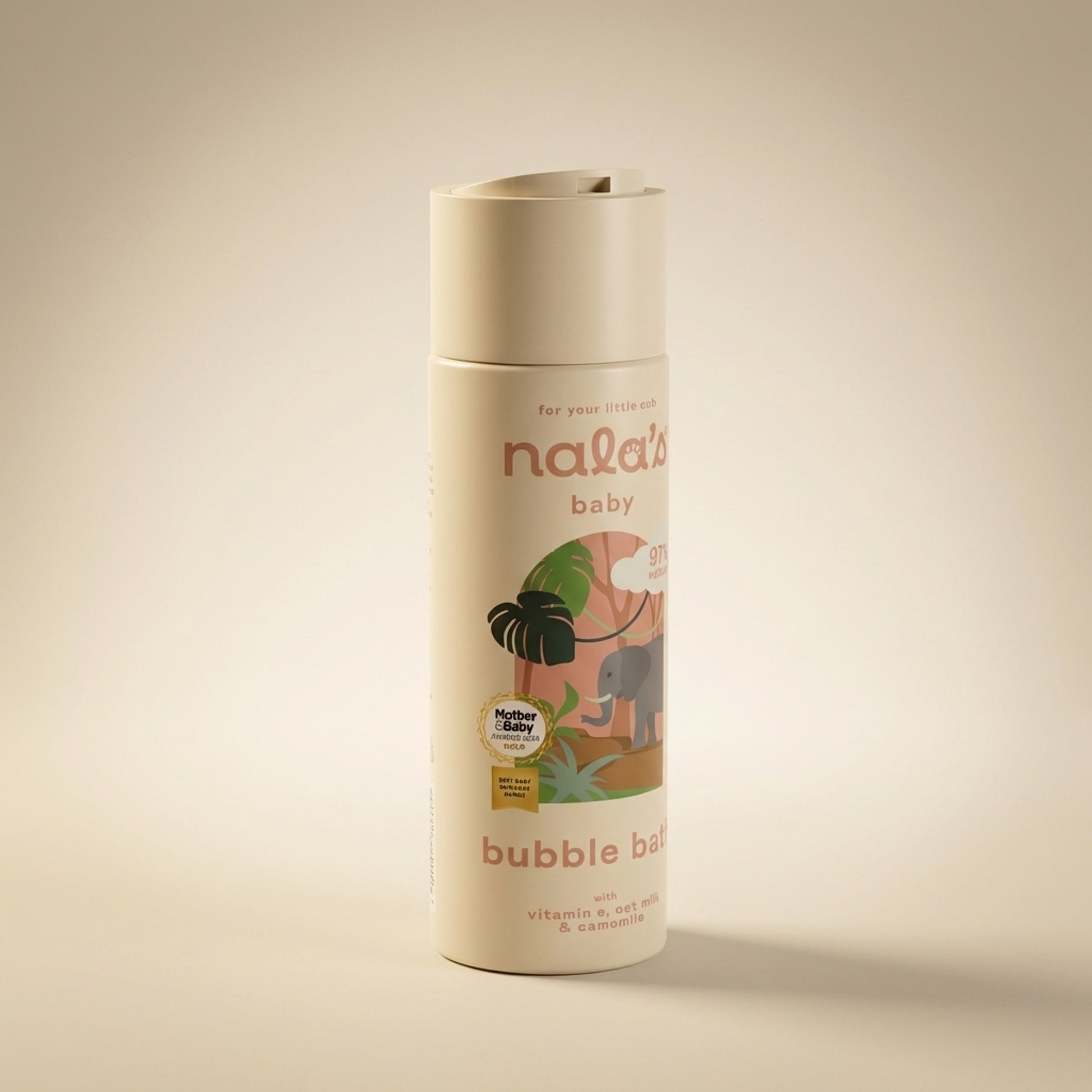 Nala's Baby Original Bubble Bath 200ml - Three-Quarter (45°)