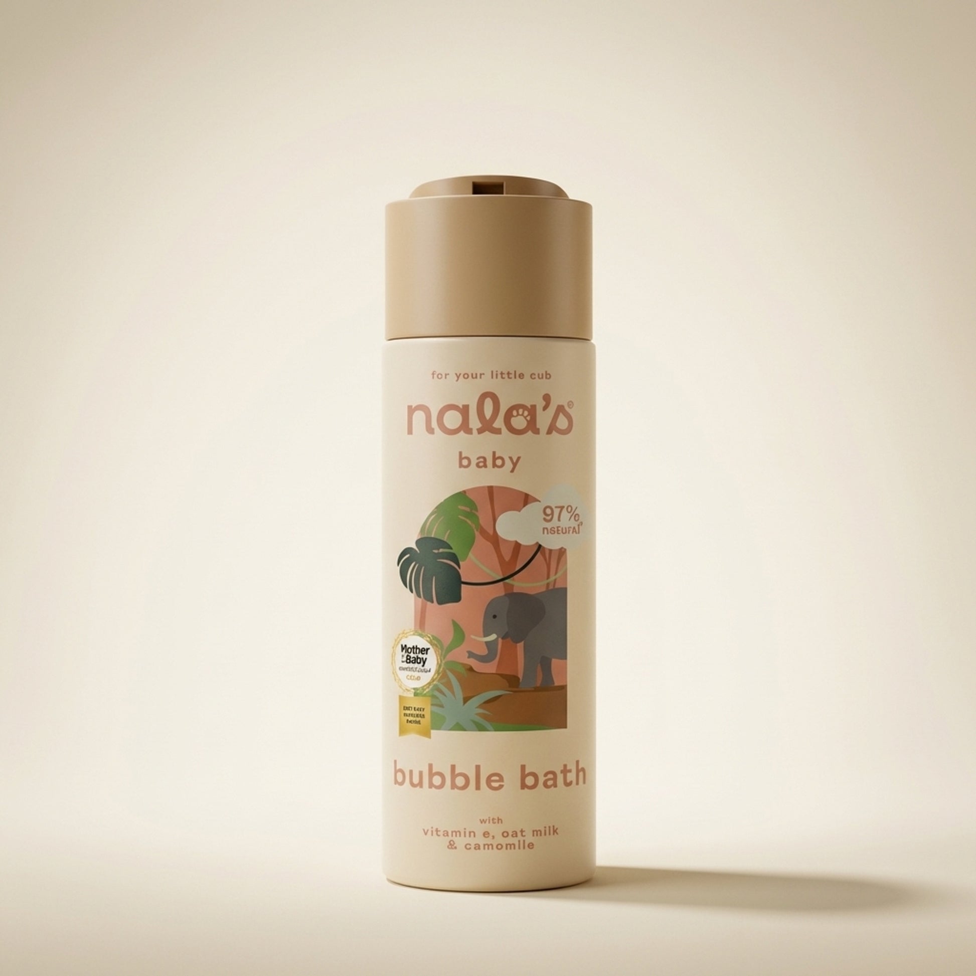 Nala's Baby Original Bubble Bath 200ml - Hero (Front-Facing)