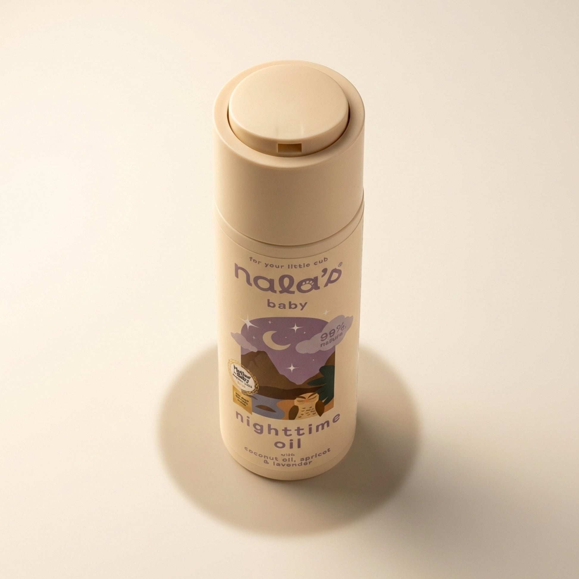 Nala's Baby Original Nighttime Oil 200ml - Top-Down