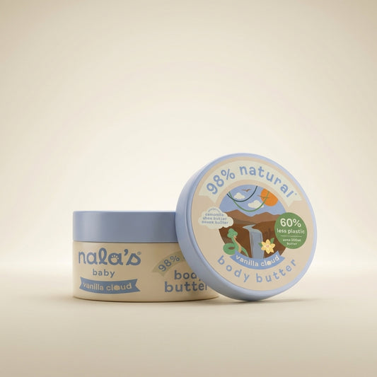 Nala's Baby Vanilla Cloud Body Butter 200ml - Hero (Front-Facing)