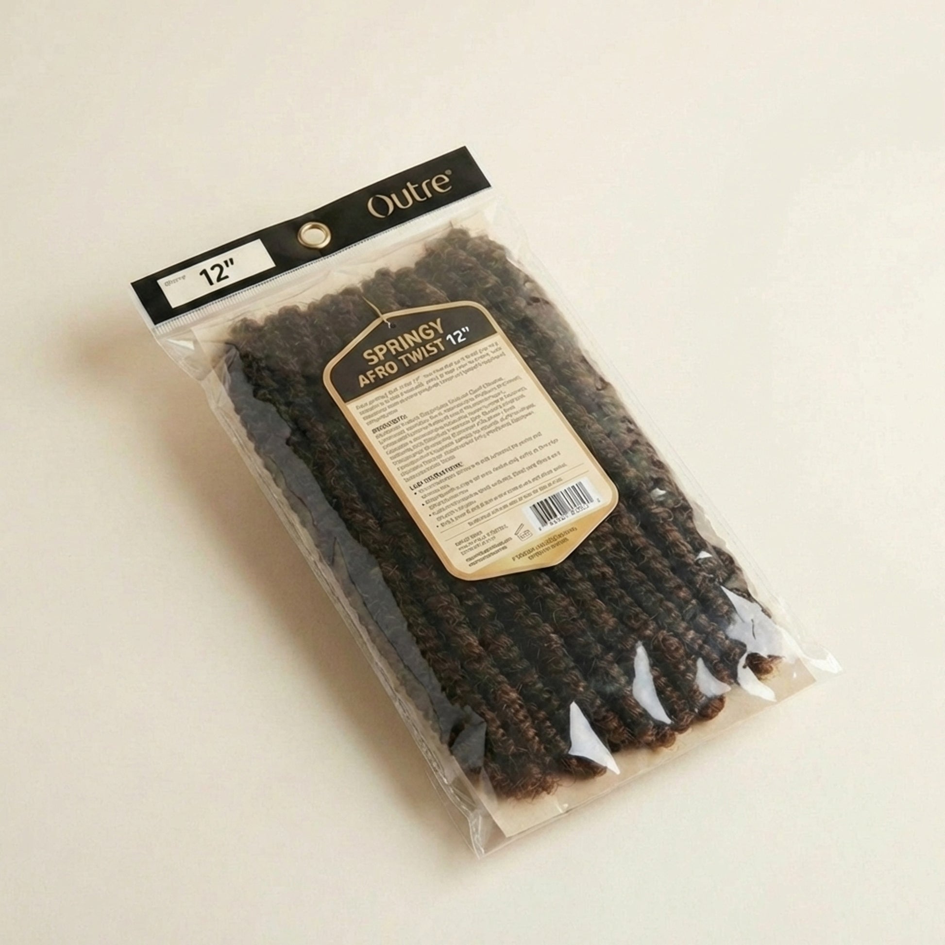 Outre Springy Afro Twist Crochet Hair 12" - Hero (Front-Facing)