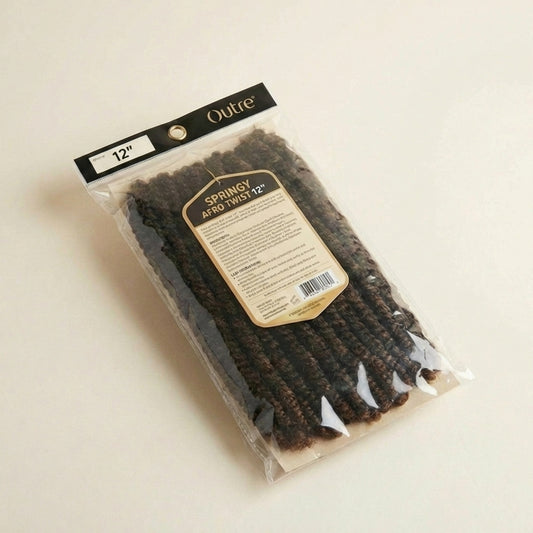 Outre Springy Afro Twist Crochet Hair 12" - Hero (Front-Facing)