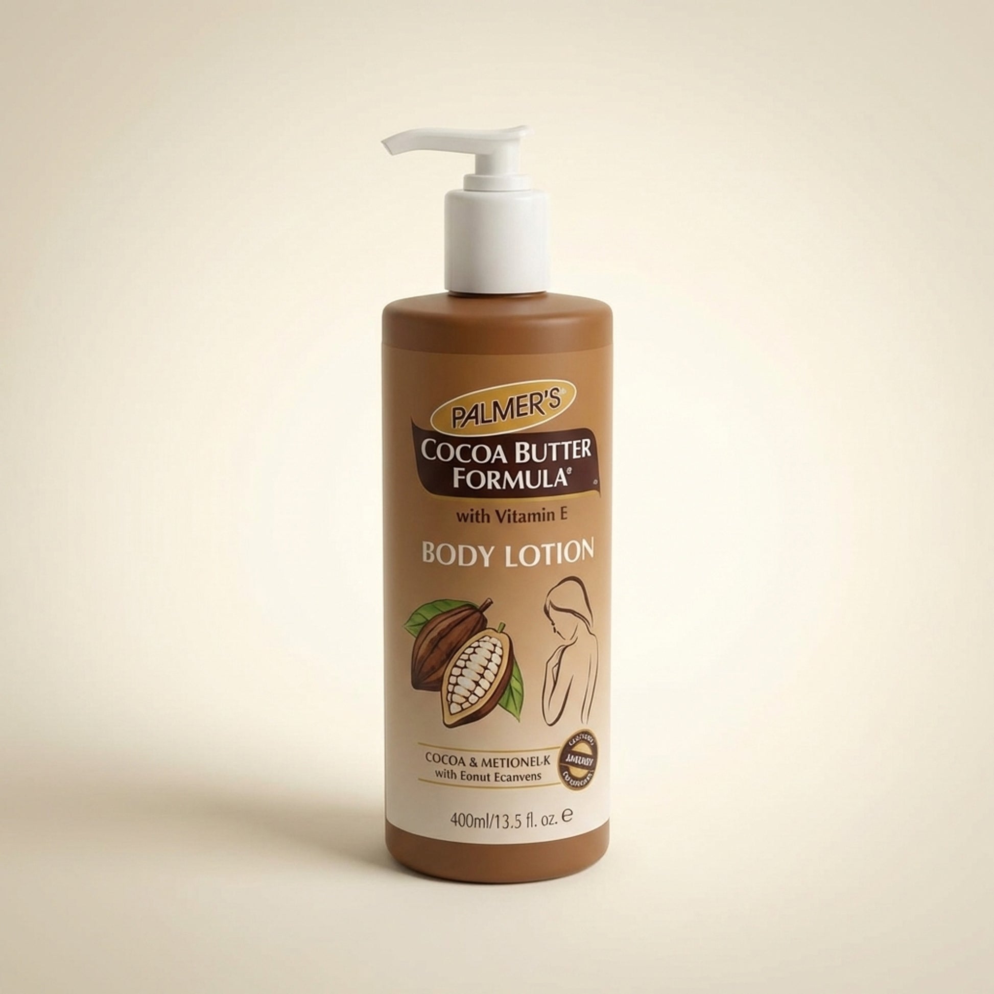 Palmer's Cocoa Butter Formula Body Lotion 400ml - Three-Quarter (45°)