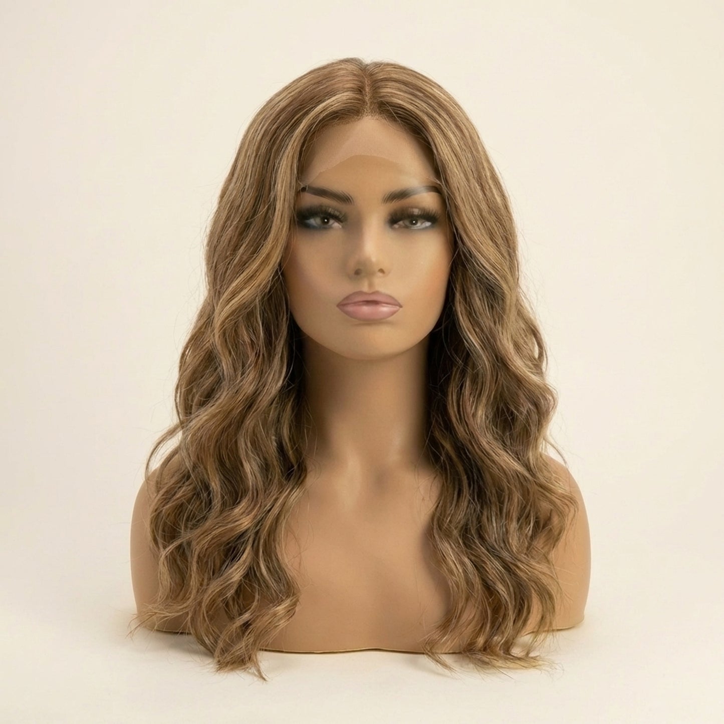 Sensationnel Premium Synthetic Butta Lace HD Front Wig (Beach Curls) - Detail / Texture