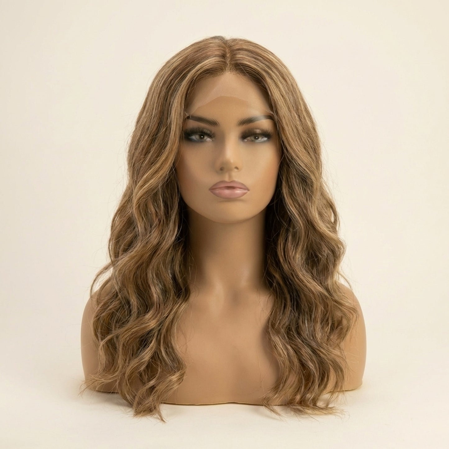Sensationnel Premium Synthetic Butta Lace HD Front Wig (Beach Curls) - Hero (Front-Facing)