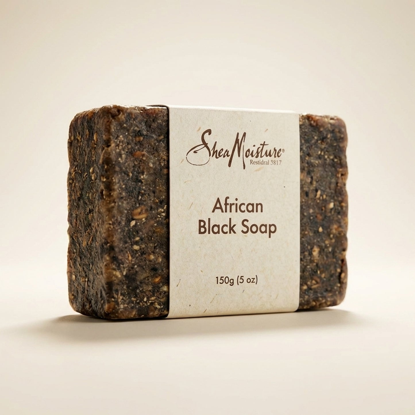SheaMoisture African Black Soap Bar 150g - Hero (Front-Facing)