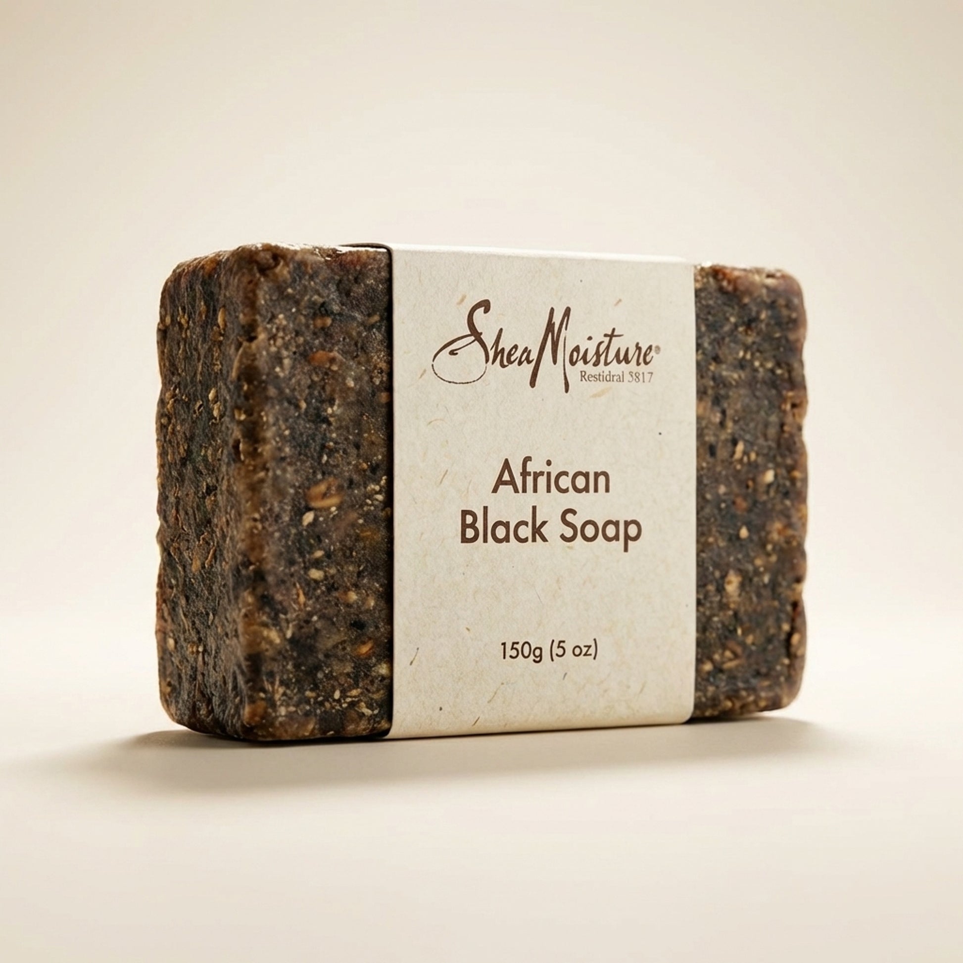 SheaMoisture African Black Soap Bar 150g - Hero (Front-Facing)