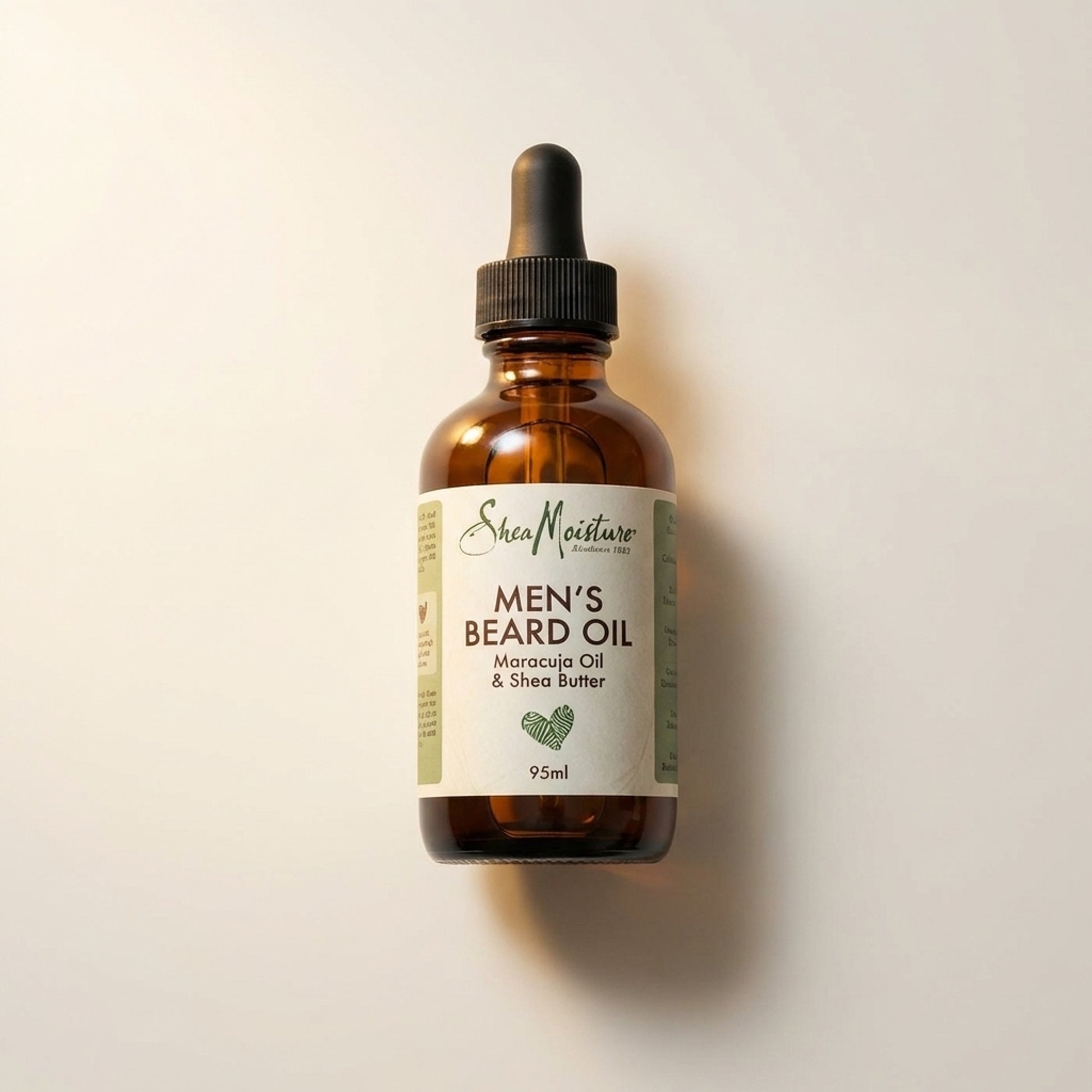SheaMoisture Men's Beard Oil 95ml - Top-Down