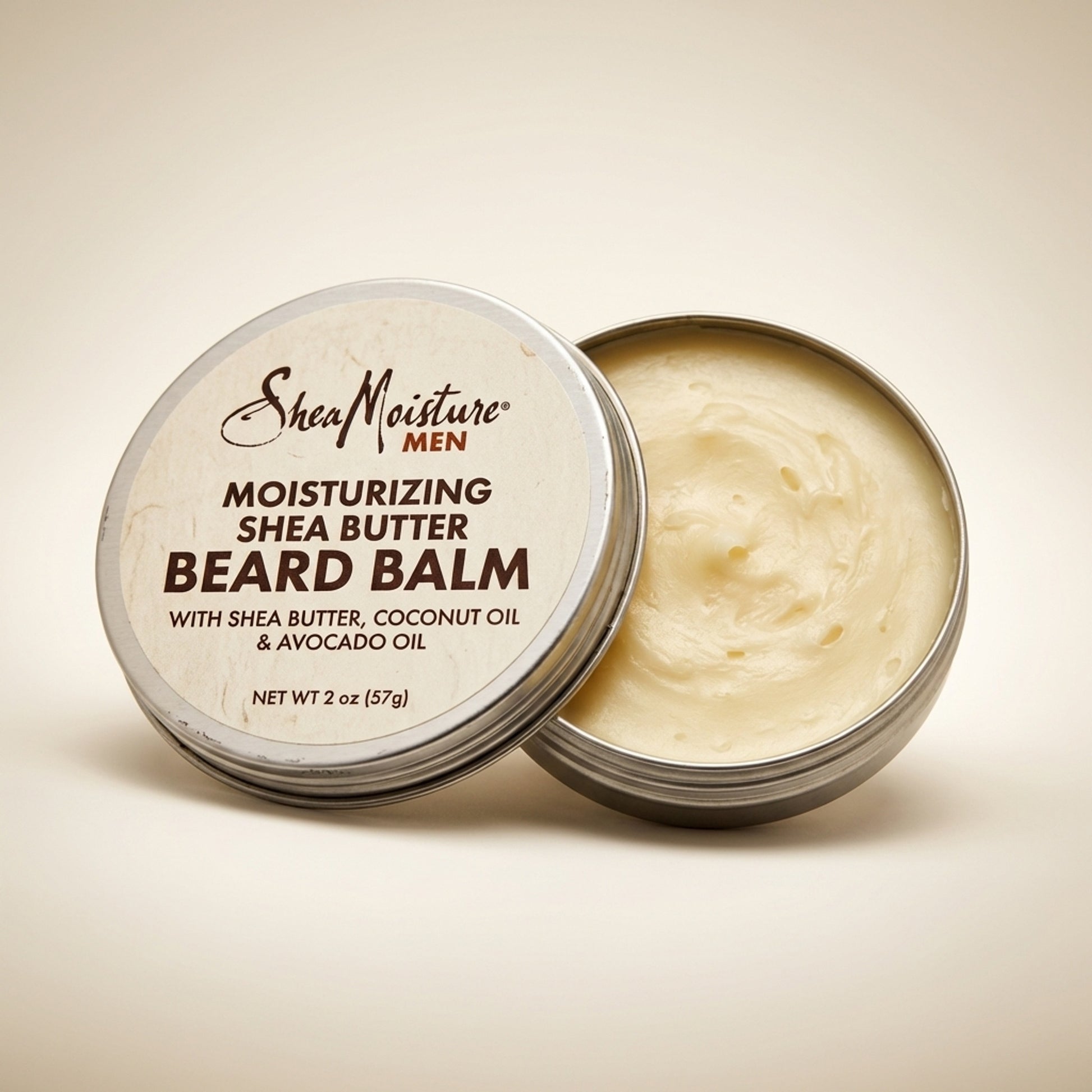 SheaMoisture Men's Moisturizing Shea Butter Beard Balm 57g - Hero (Front-Facing)