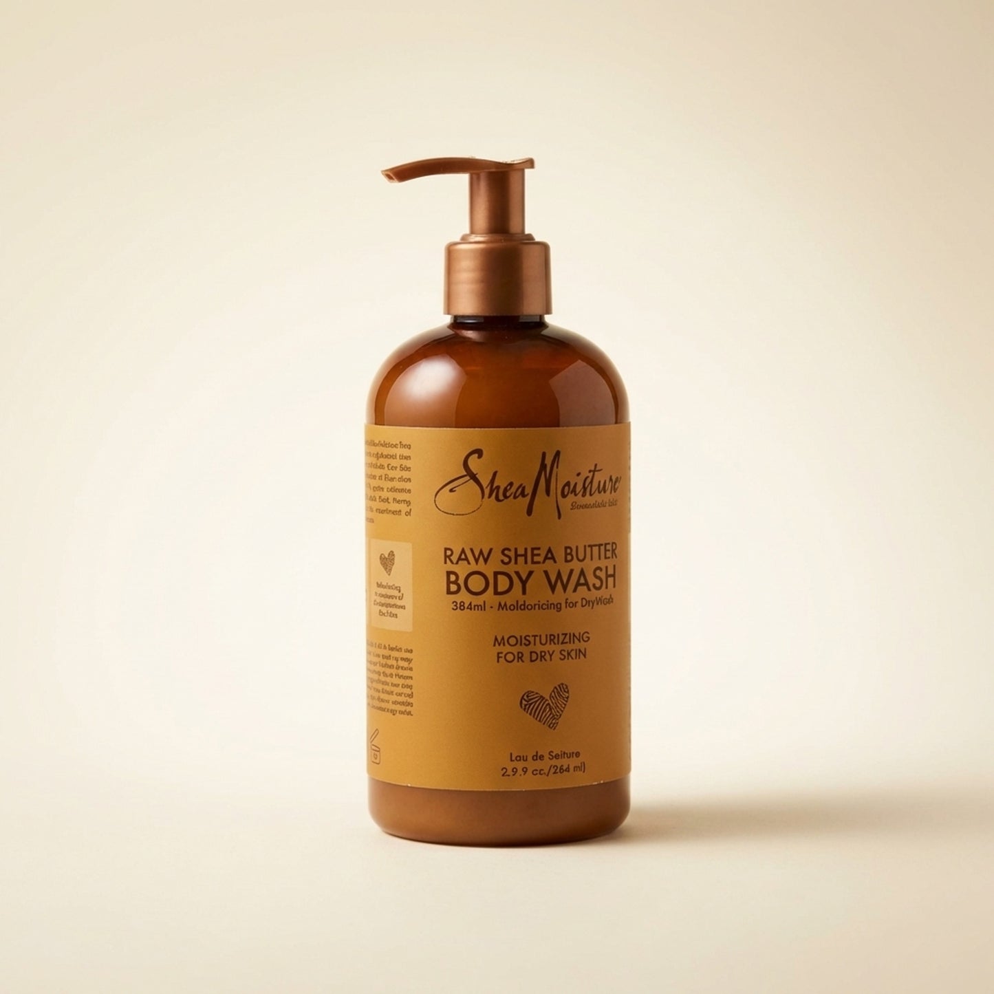 SheaMoisture Raw Shea Butter Body Wash 384ml - Hero (Front-Facing)