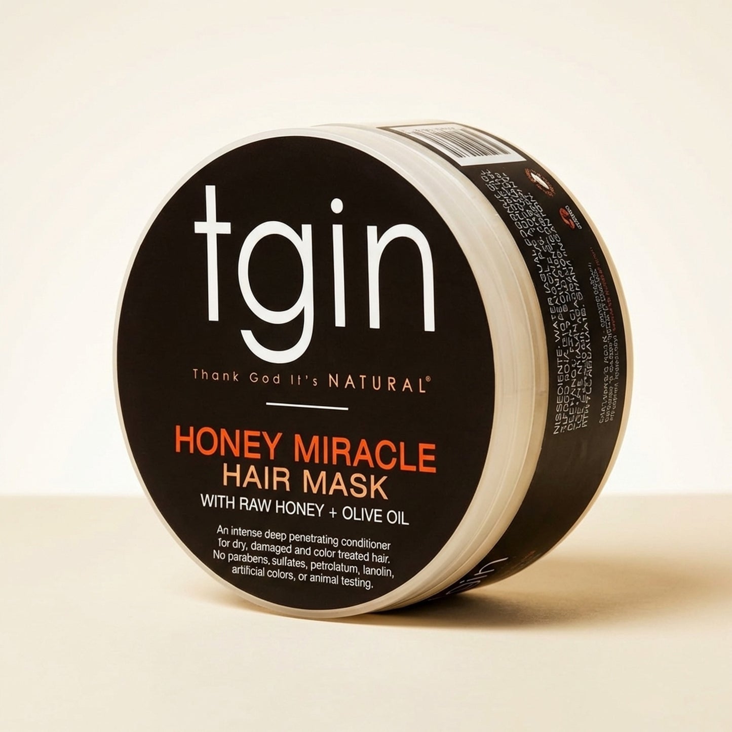 TGIN Honey Miracle Hair Mask - Three-Quarter (45°)