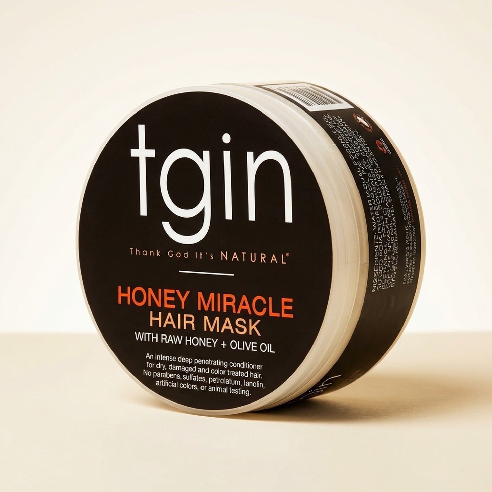 TGIN Honey Miracle Hair Mask - Three-Quarter (45°)