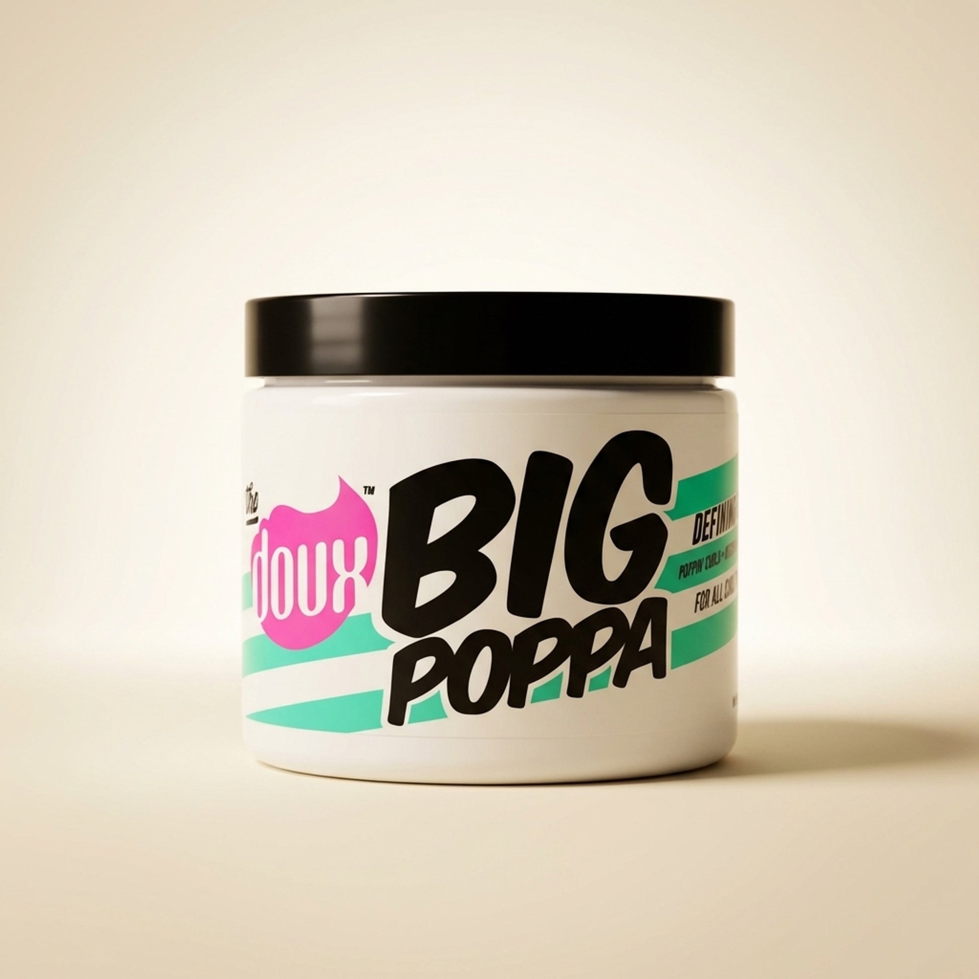 The Doux Big Poppa Gel - Back / Ingredients
