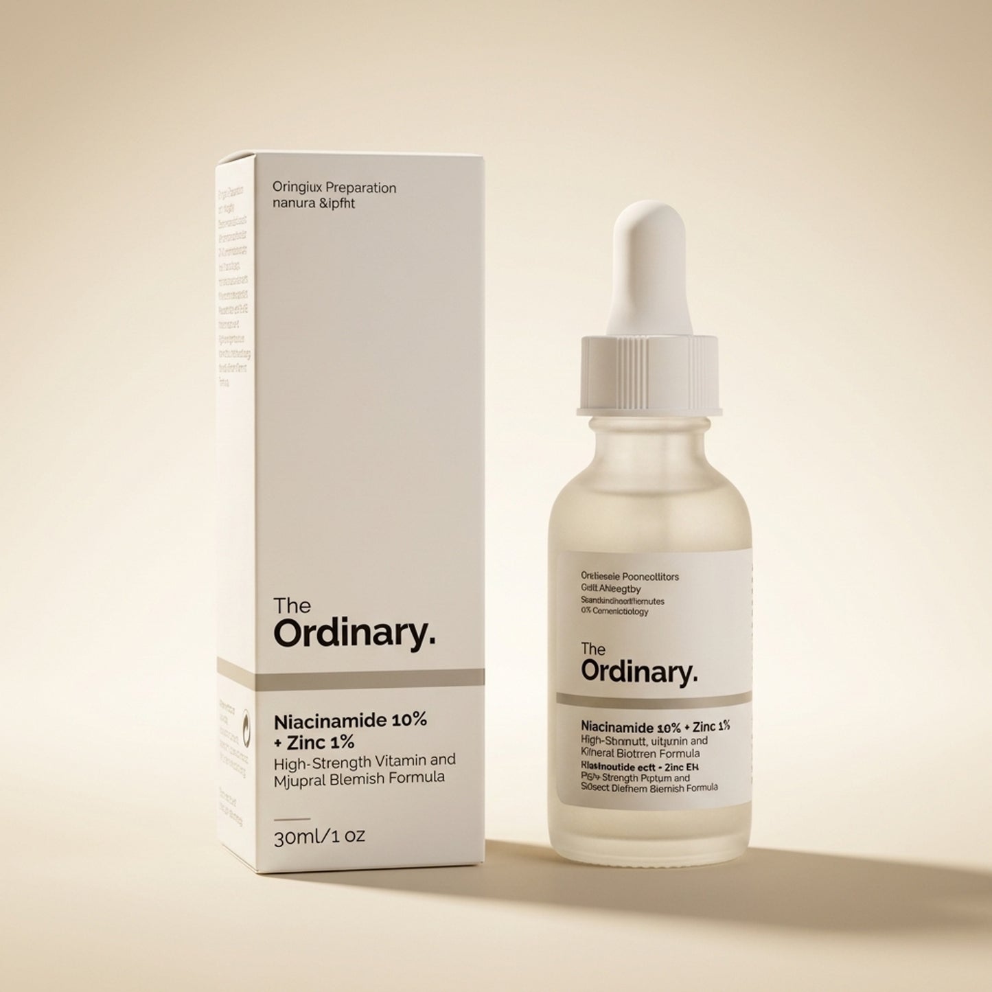 The Ordinary Niacinamide 10% + Zinc 1% 30ml - Hero (Front-Facing)