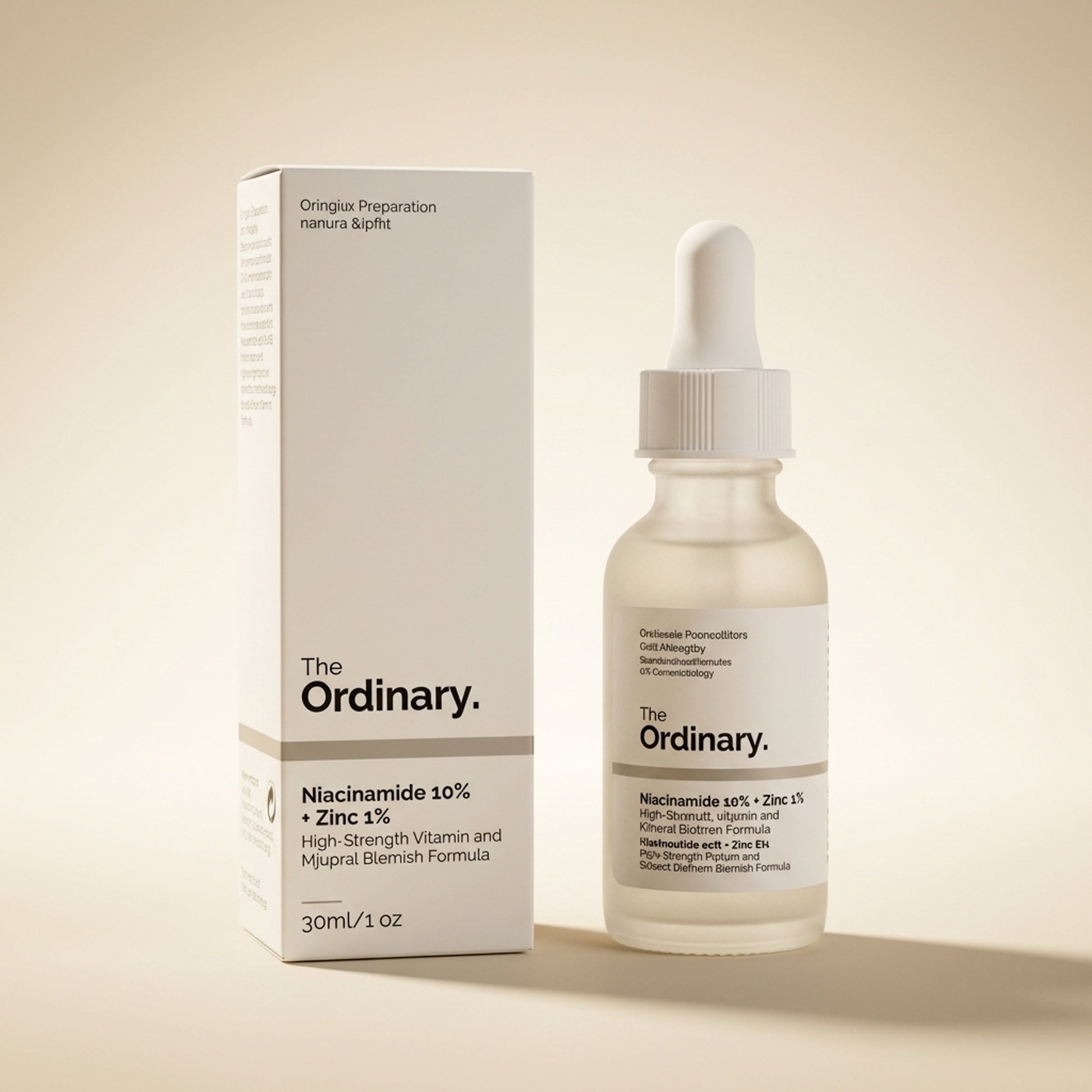The Ordinary Niacinamide 10% + Zinc 1% 30ml - Hero (Front-Facing)