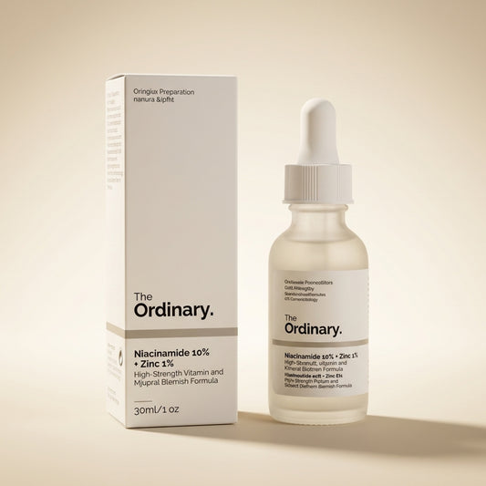 The Ordinary Niacinamide 10% + Zinc 1% 30ml - Hero (Front-Facing)