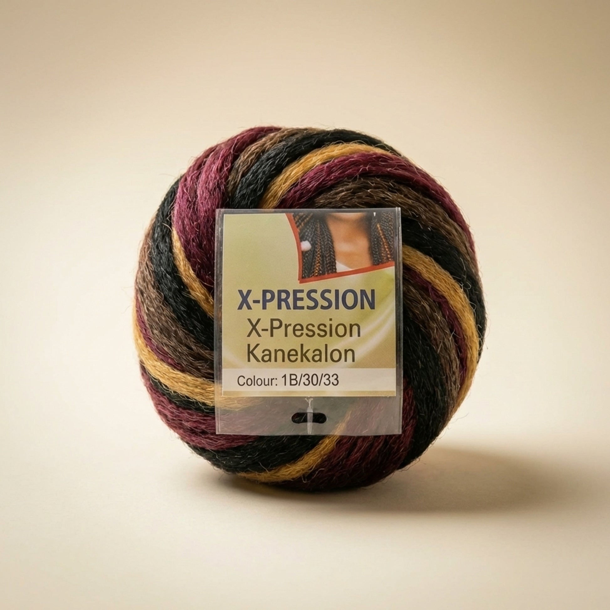 X-Pression Kanekalon Braiding Hair (Multiple Colours) - Detail / Texture