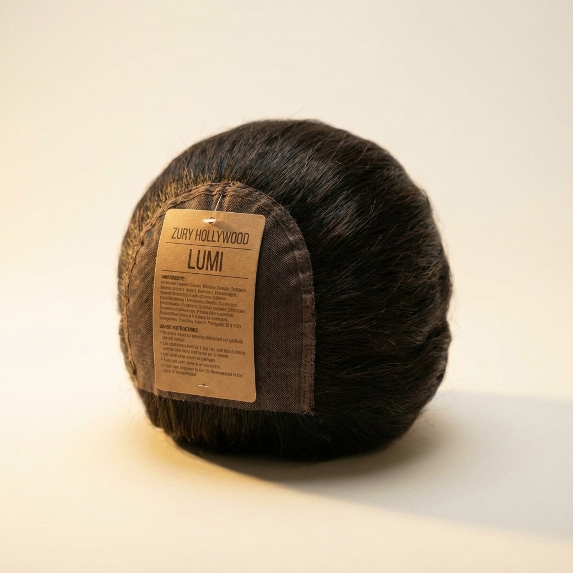 Zury Hollywood Synthetic Lace Front Wig with Air Bangs (Lumi) - Three-Quarter (45°)