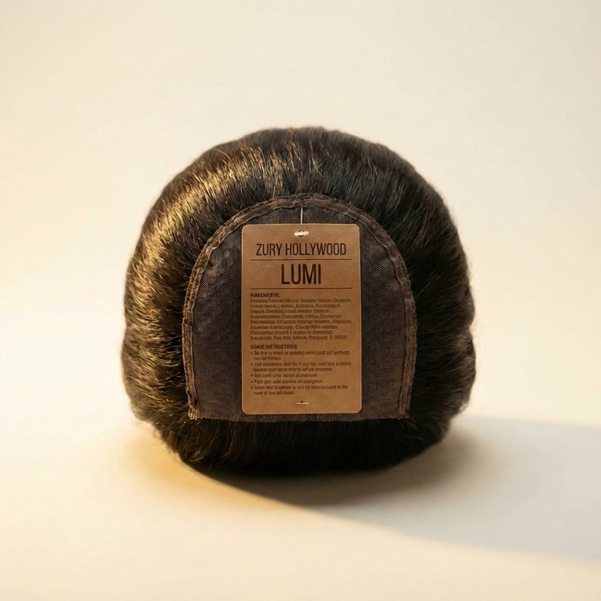 Zury Hollywood Synthetic Lace Front Wig with Air Bangs (Lumi) - Detail / Texture